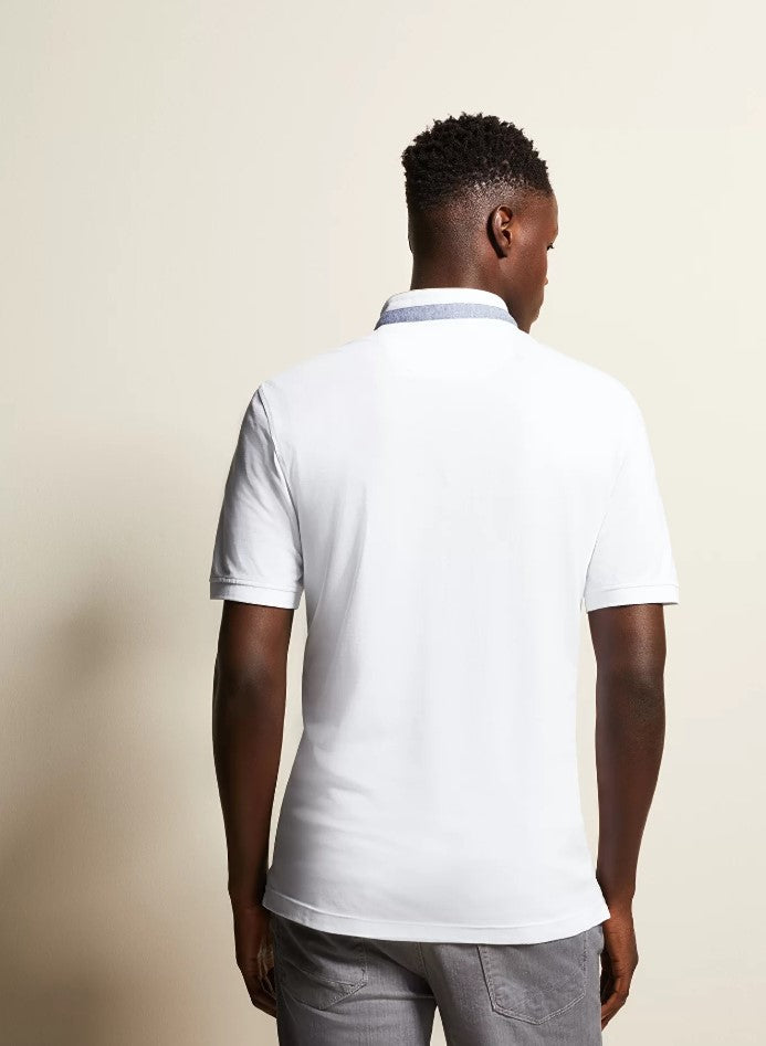 Polo's korte mouw wit Bugatti