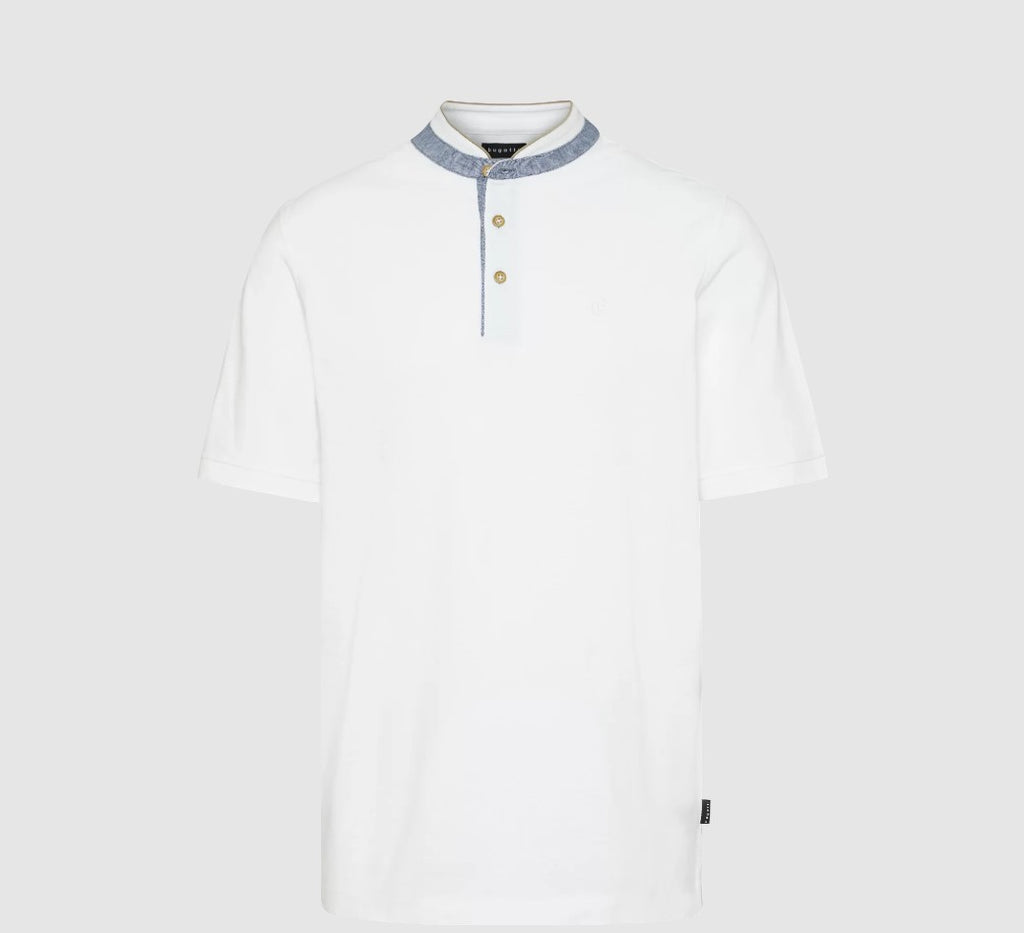 Polo's korte mouw wit Bugatti