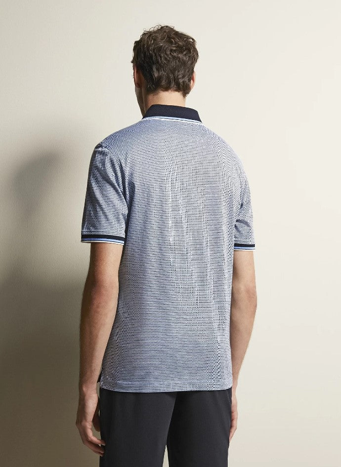 Polo's korte mouw blauw Bugatti