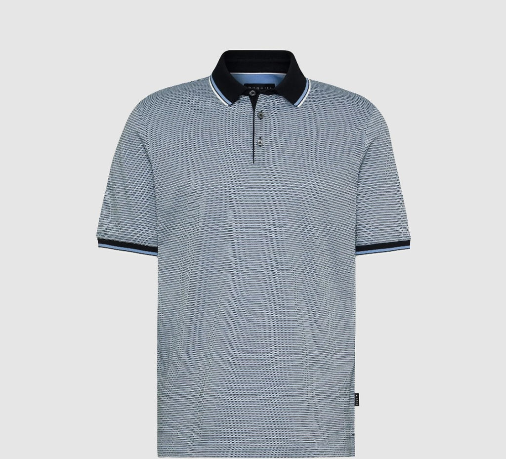 Polo's korte mouw blauw Bugatti