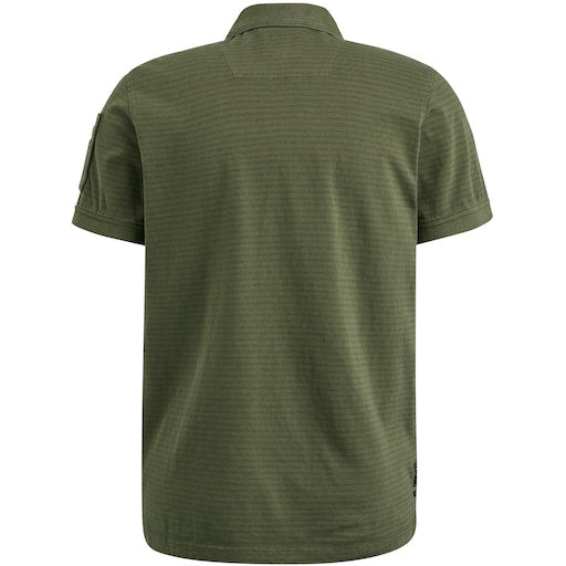 Polo's korte mouw groen PME