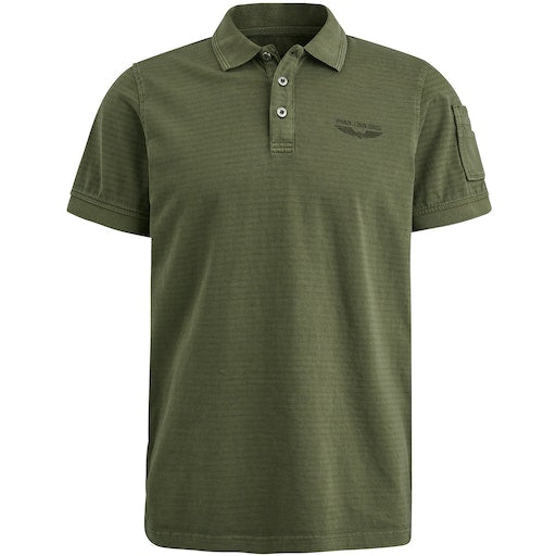 Polo's korte mouw groen PME