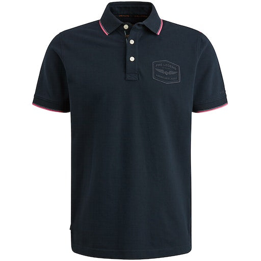 Polo's korte mouw navy PME