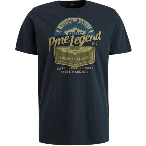T-shirts korte mouw blauw PME