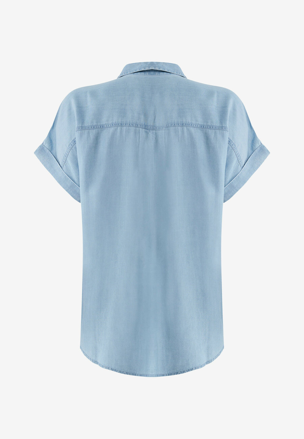 Blouses korte mouw blauw Mexx