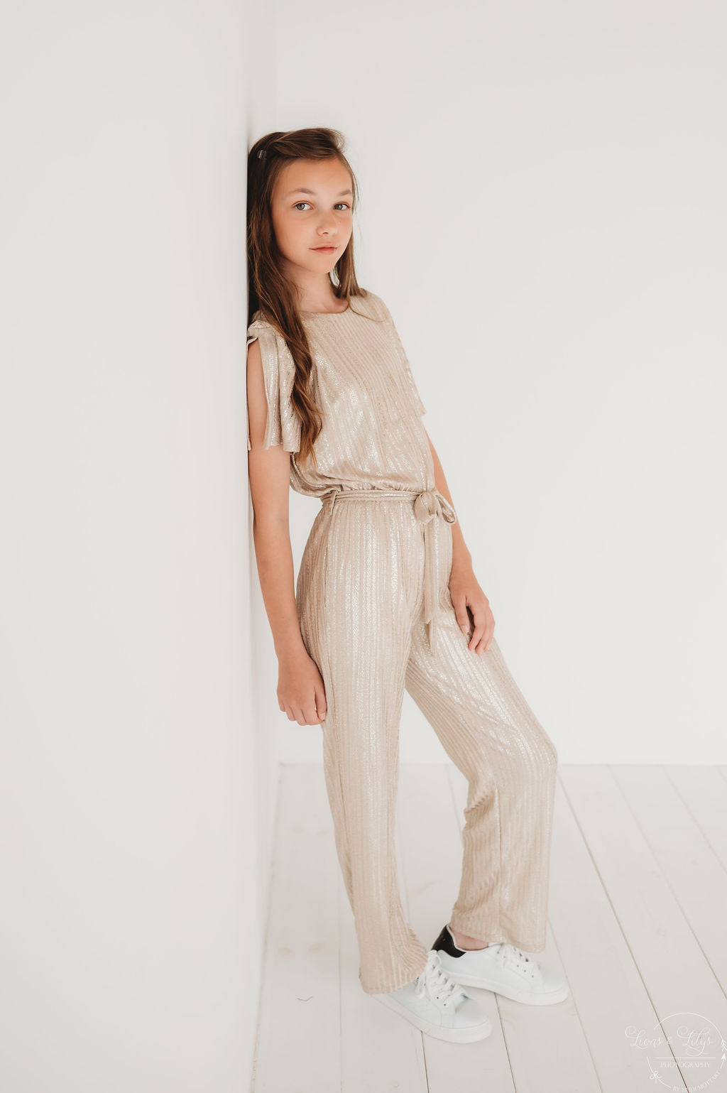 Jumpsuits zonder mouw goud Noali
