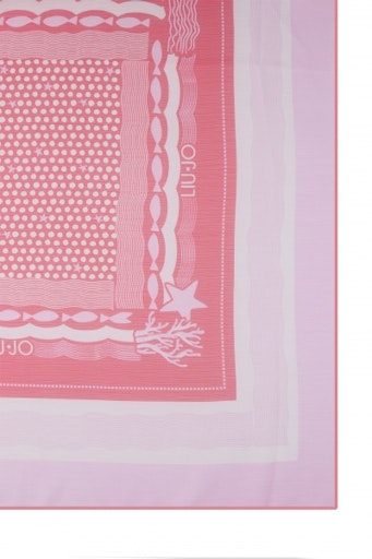 Sjaals roze Liu Jo