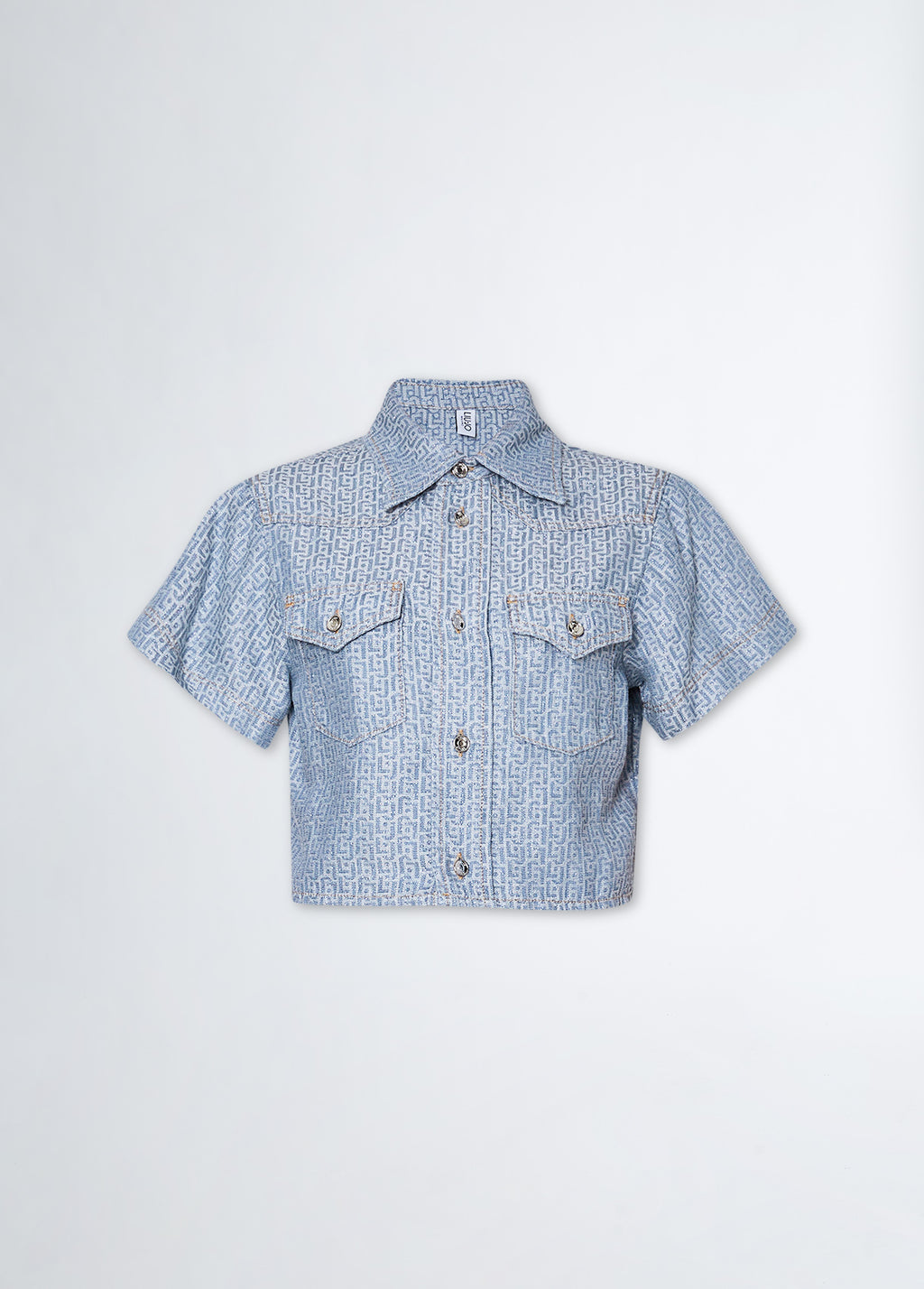 Blouses korte mouw blauw Liu Jo