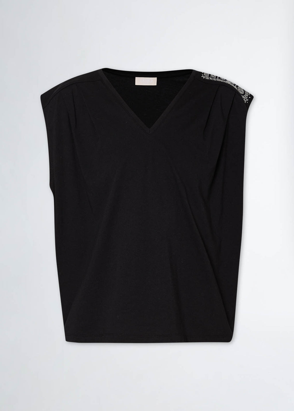 T-shirts korte mouw zwart Liu Jo