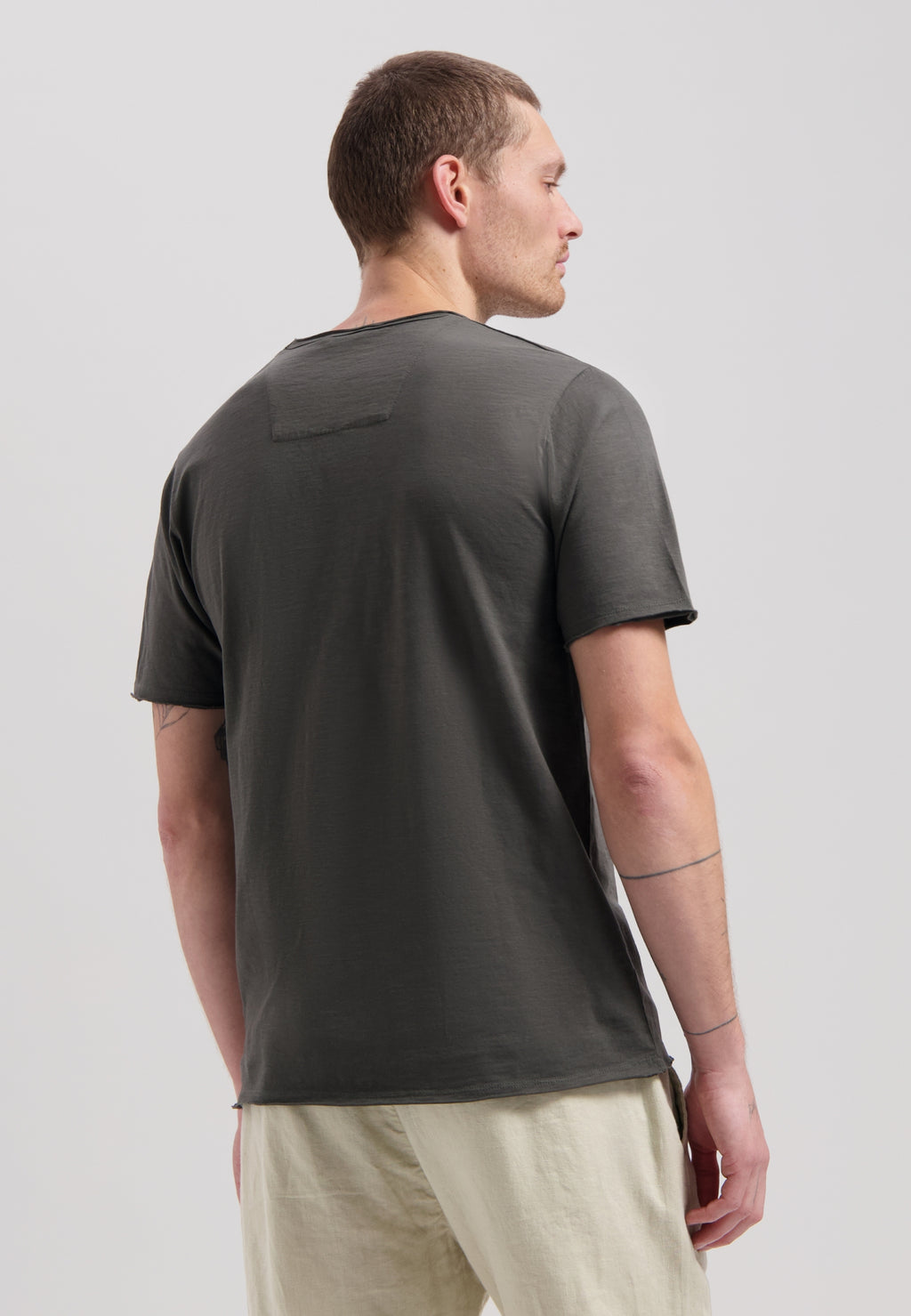 T-shirts korte mouw grijs Dstrezzed