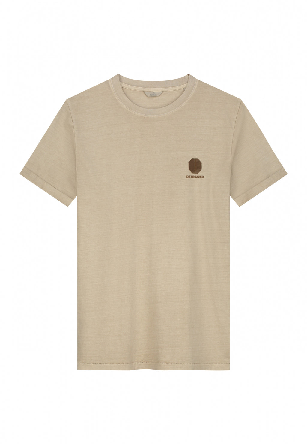 T-shirts korte mouw beige Dstrezzed