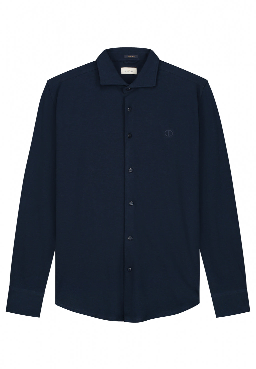 Hemden lange mouw navy Dstrezzed
