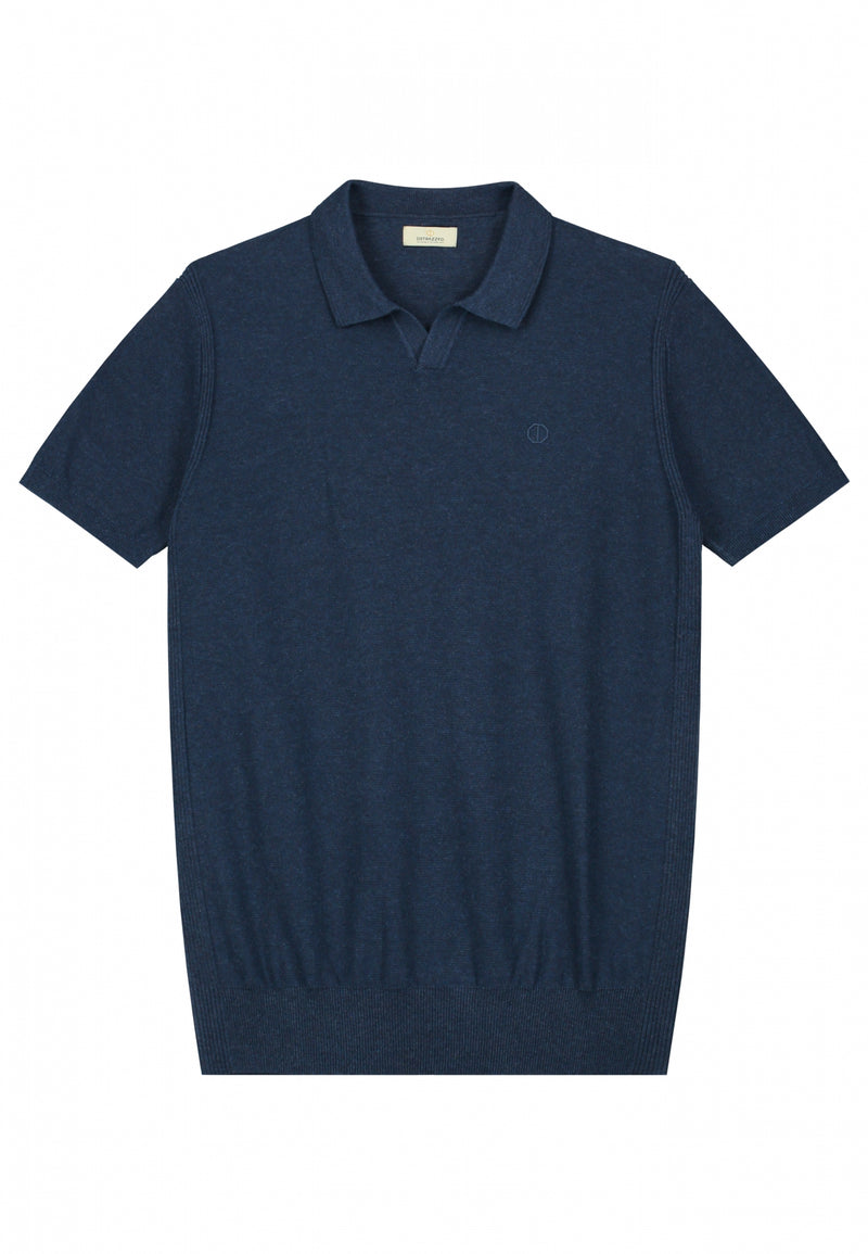 Polo's korte mouw navy Dstrezzed