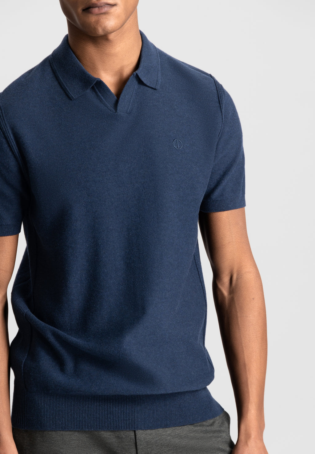 Polo's korte mouw navy Dstrezzed