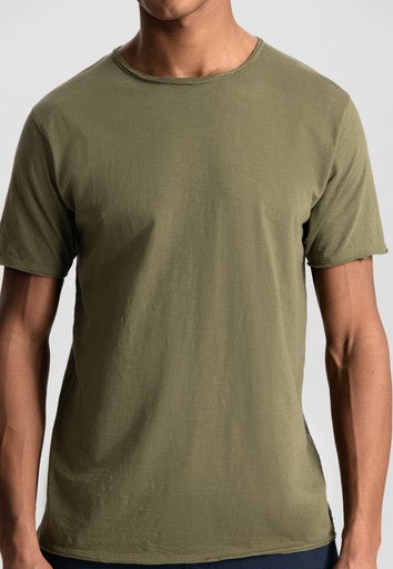 T-shirts korte mouw groen Dstrezzed