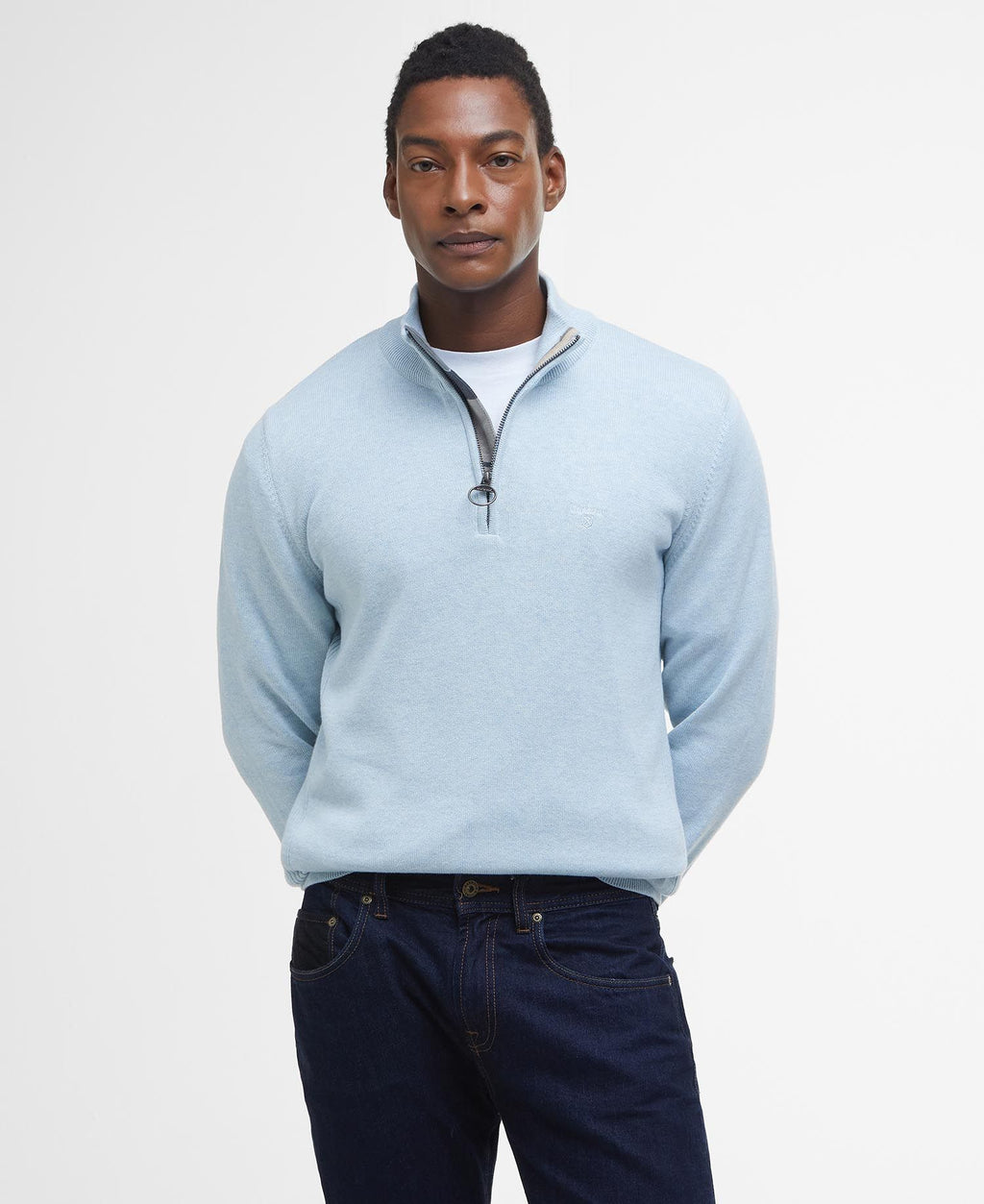 Pulls blauw Barbour