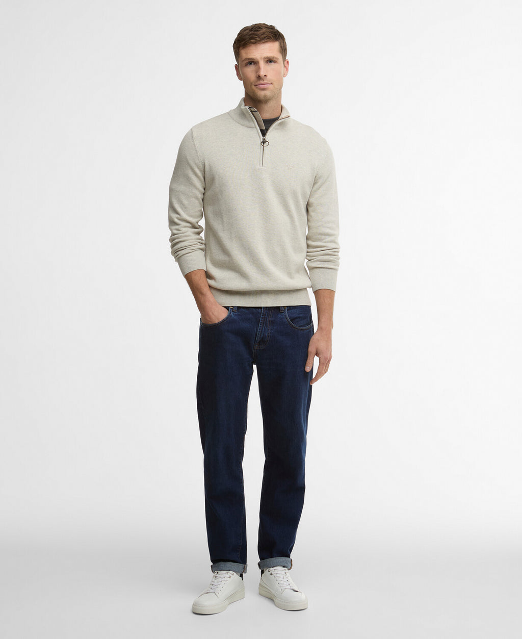Pulls beige Barbour