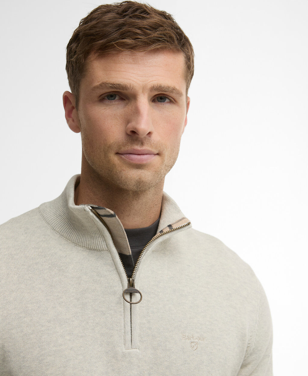 Pulls beige Barbour