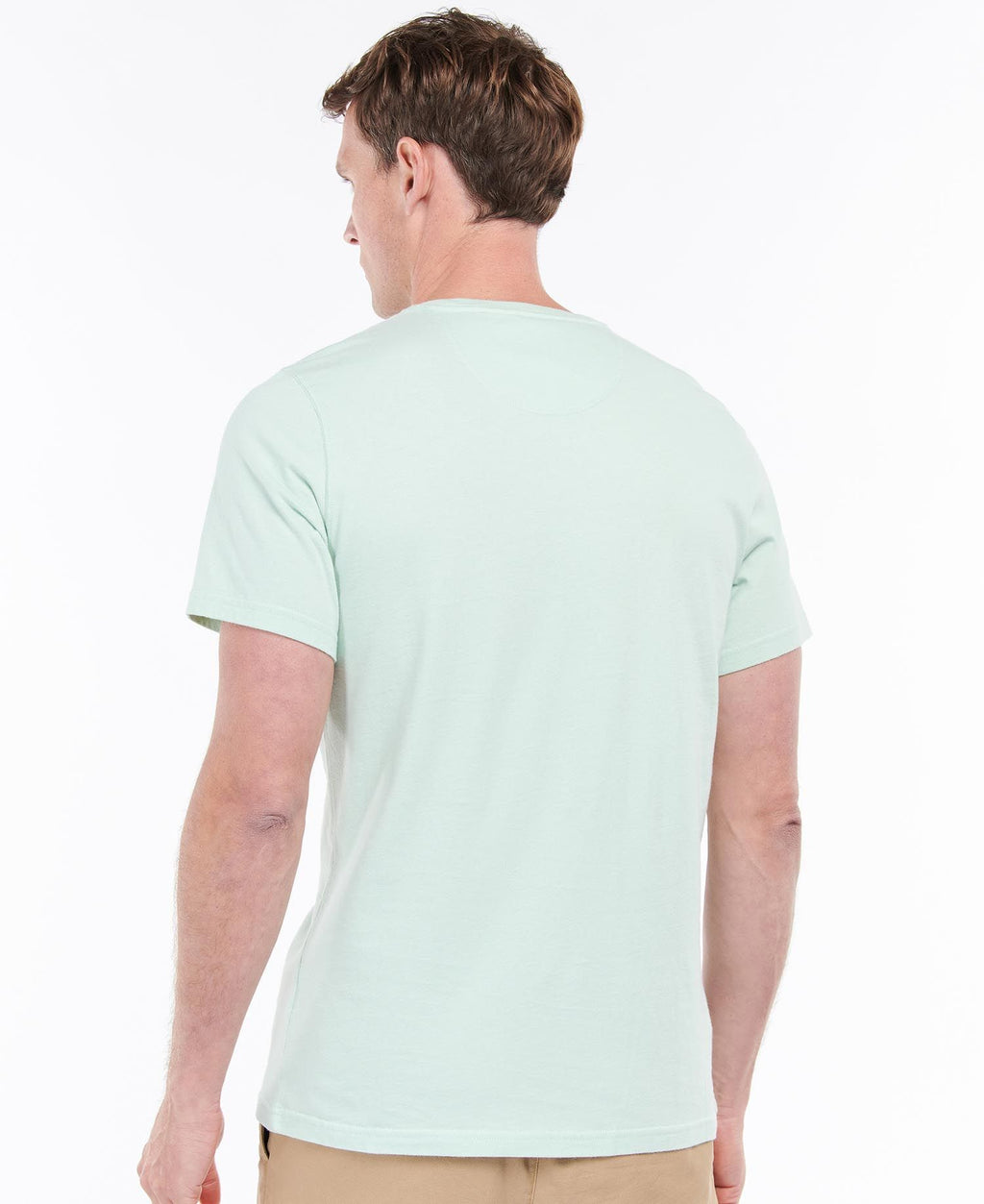 T-shirts korte mouw groen Barbour