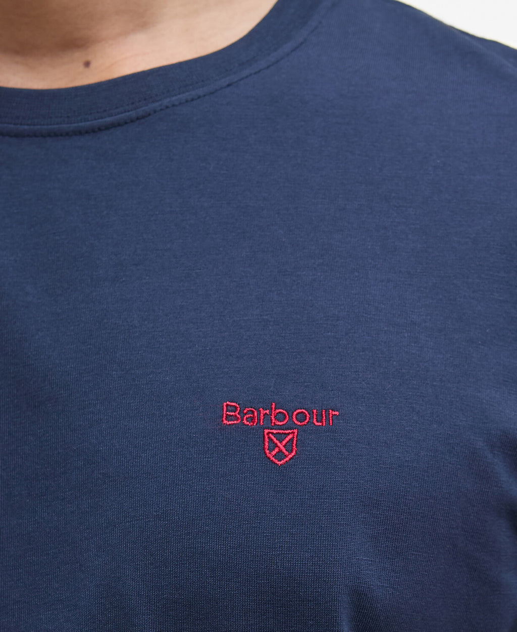 T-shirts korte mouw navy Barbour