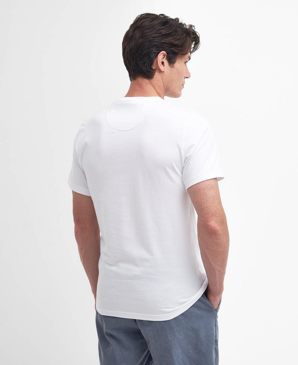 T-shirts korte mouw wit Barbour