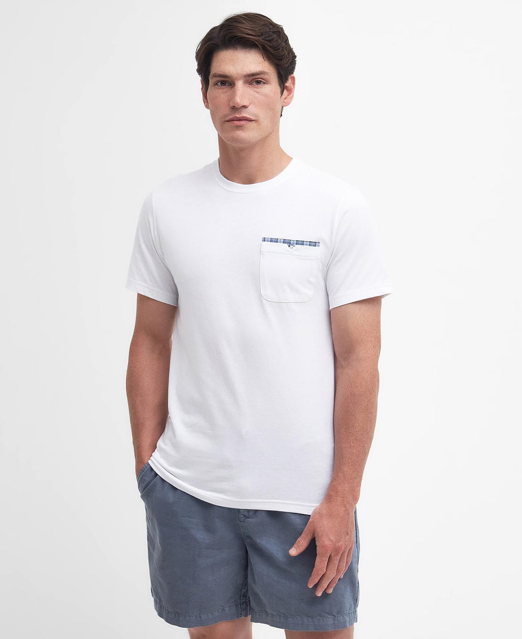 T-shirts korte mouw wit Barbour