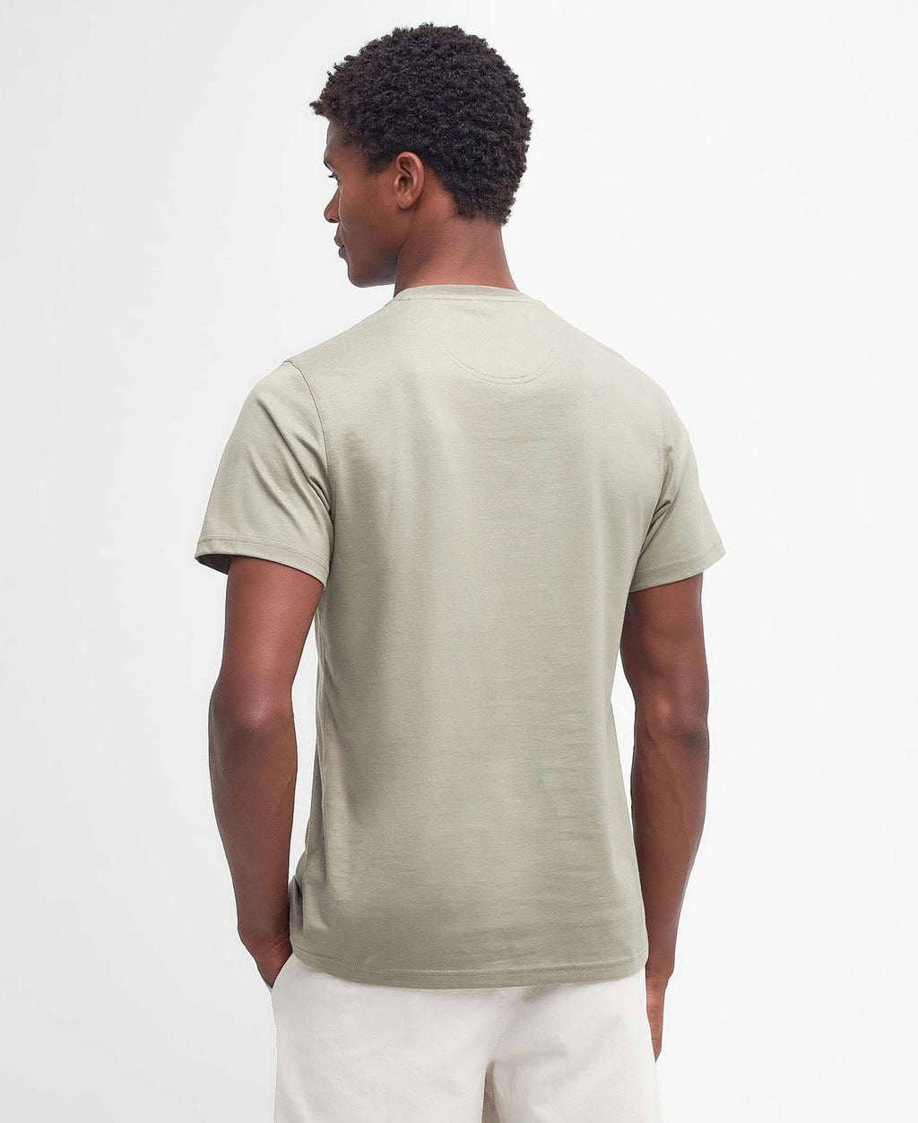 T-shirts korte mouw groen Barbour