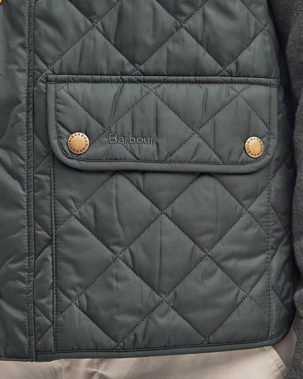 Bodywarmers groen Barbour