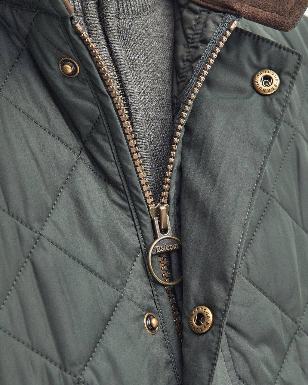 Bodywarmers groen Barbour