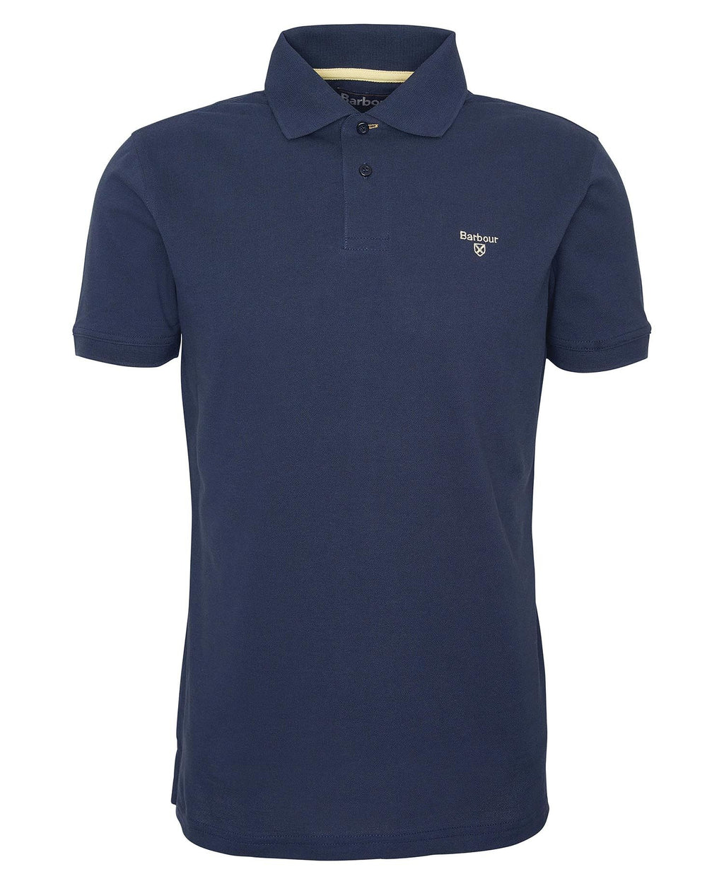 Polo's korte mouw navy Barbour