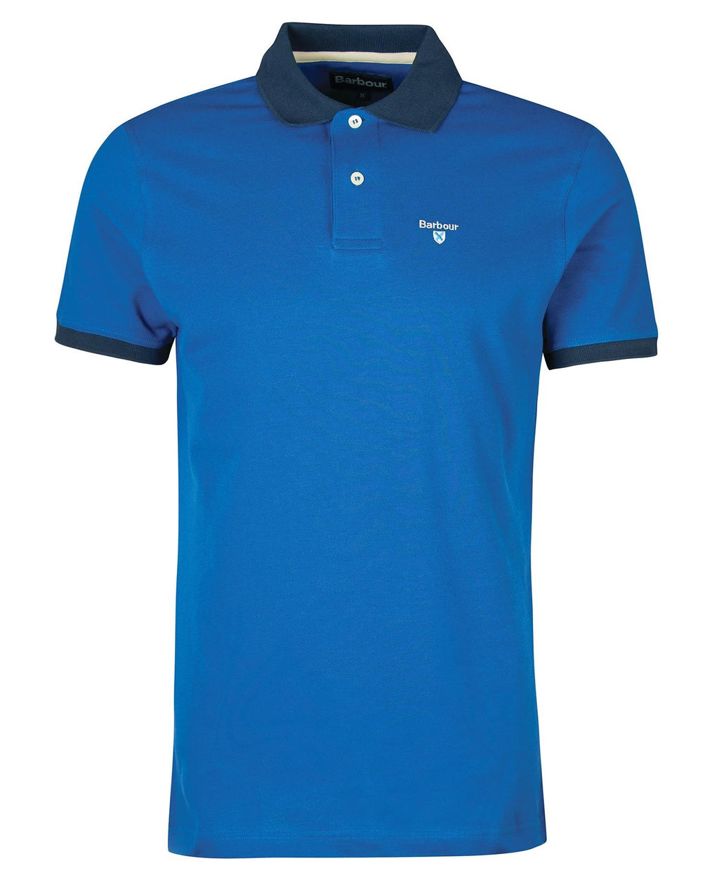Polo's korte mouw blauw Barbour
