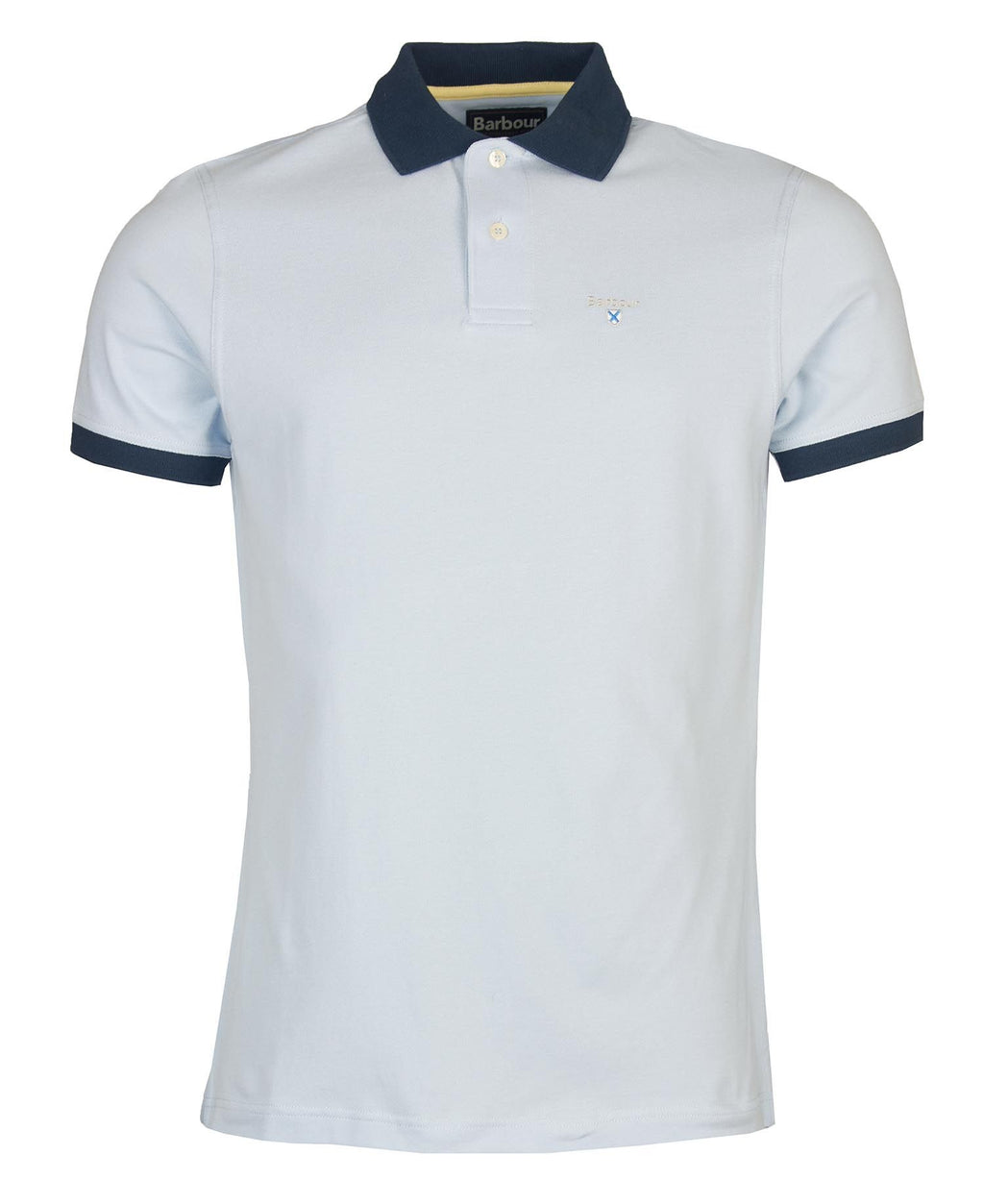 Polo's korte mouw blauw Barbour