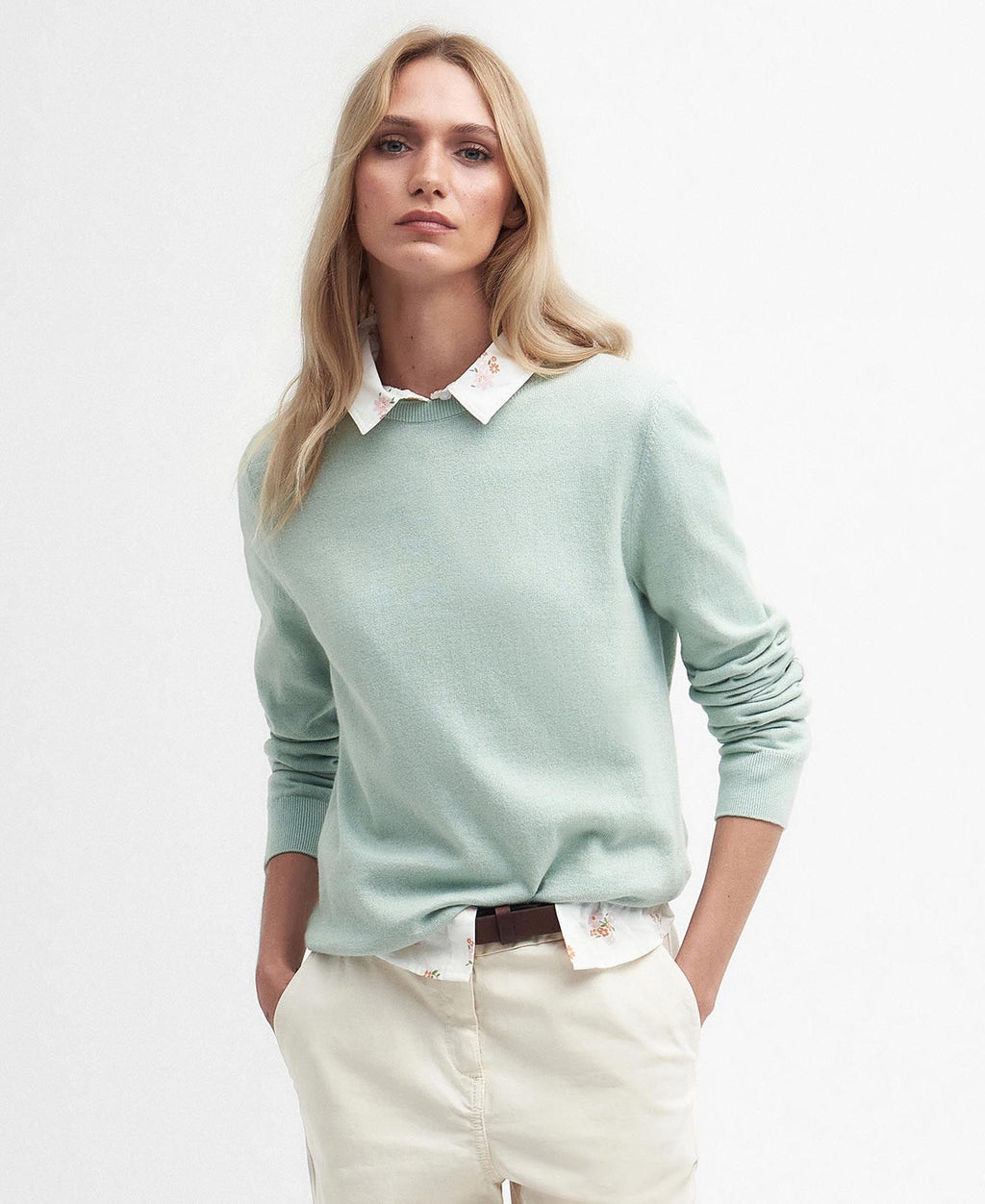 Pulls groen Barbour