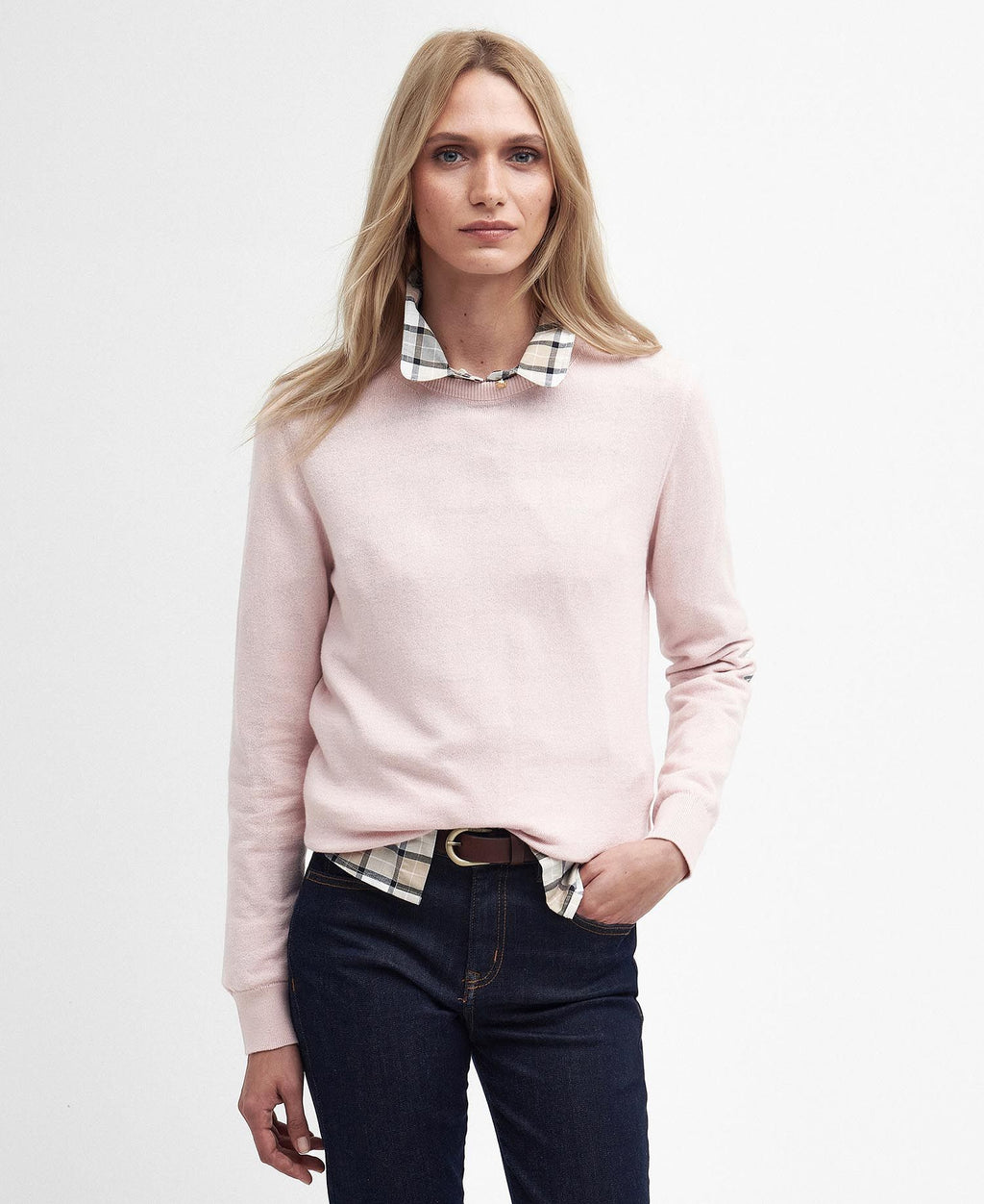 Pulls roze Barbour