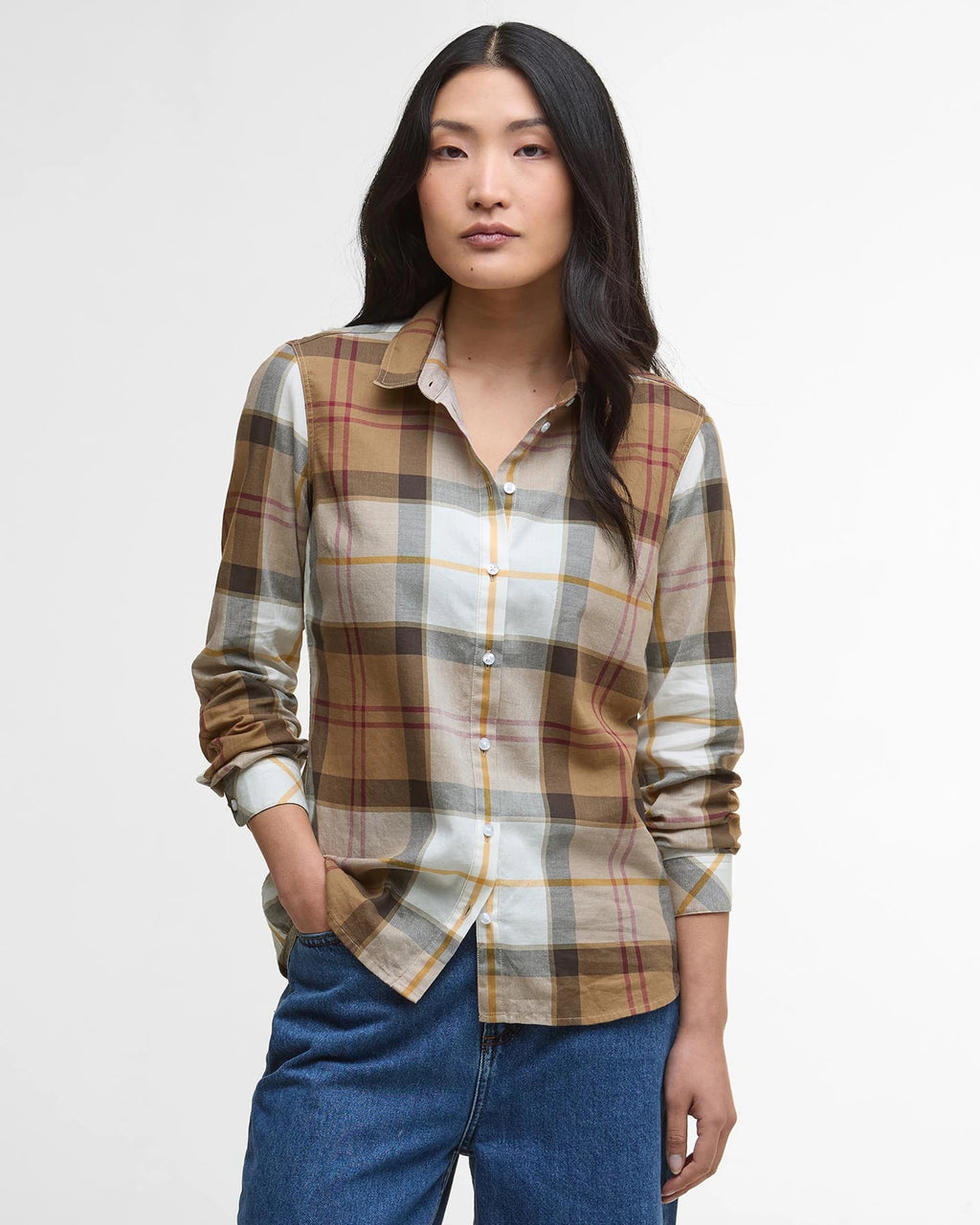 Blouses lange mouw multicolor Barbour