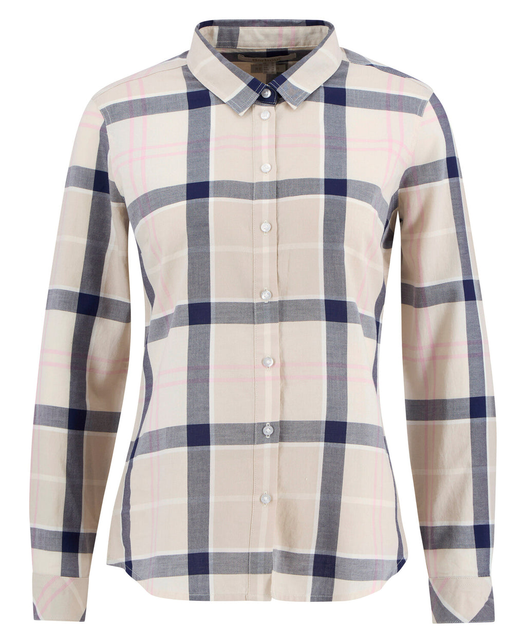 Blouses lange mouw roze Barbour