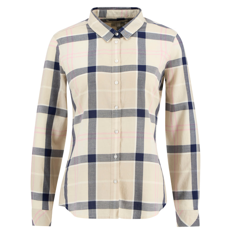 Blouses lange mouw roze Barbour