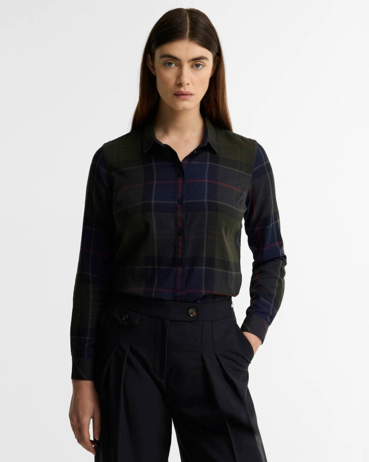 Blouses lange mouw multicolor Barbour