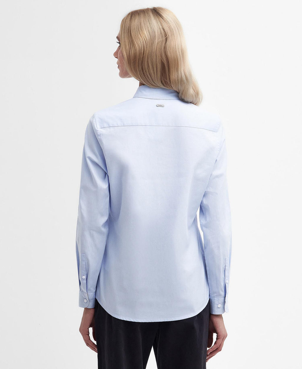 Blouses lange mouw blauw Barbour