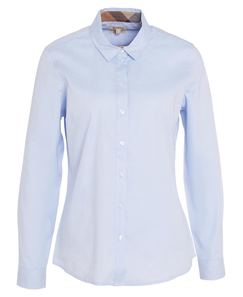 Blouses lange mouw blauw Barbour
