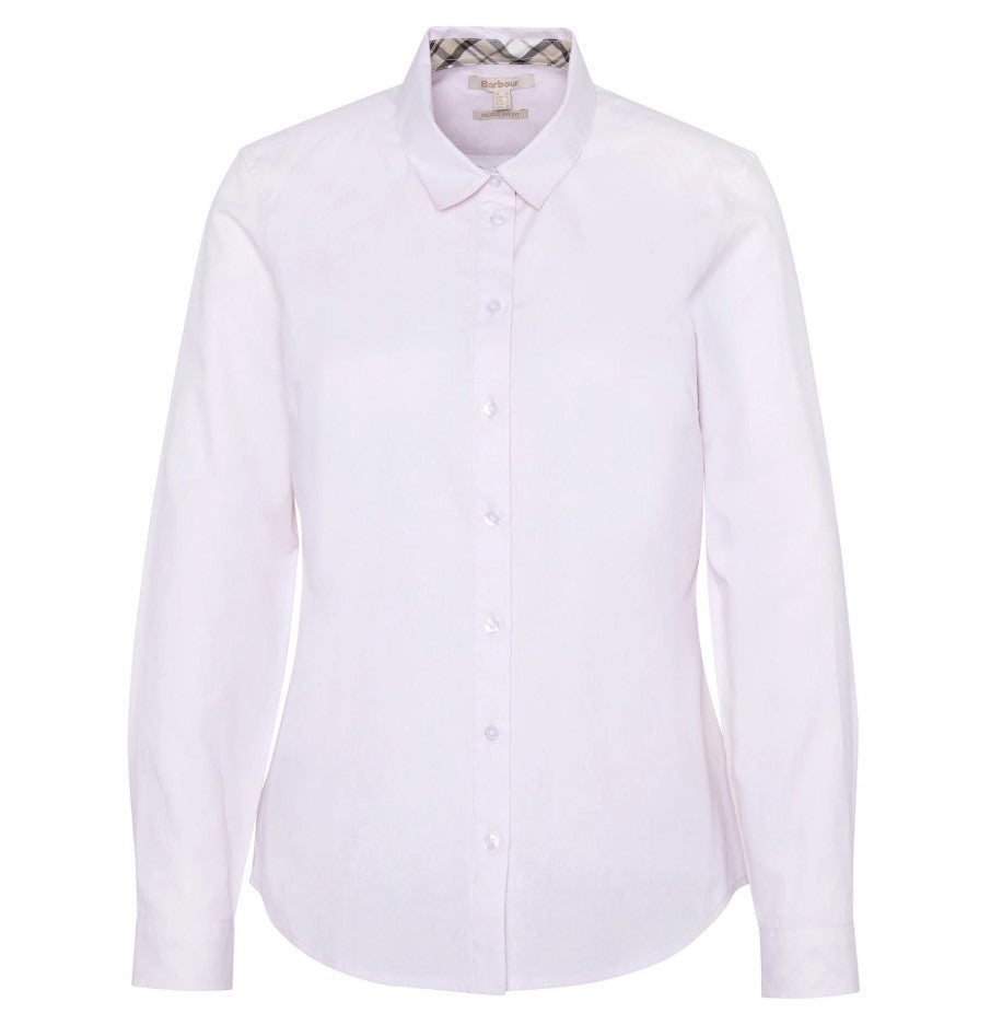 Blouses lange mouw roze Barbour