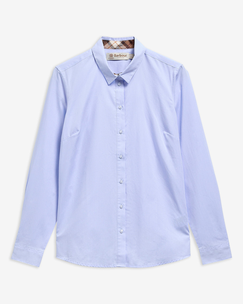 Blouses lange mouw blauw Barbour
