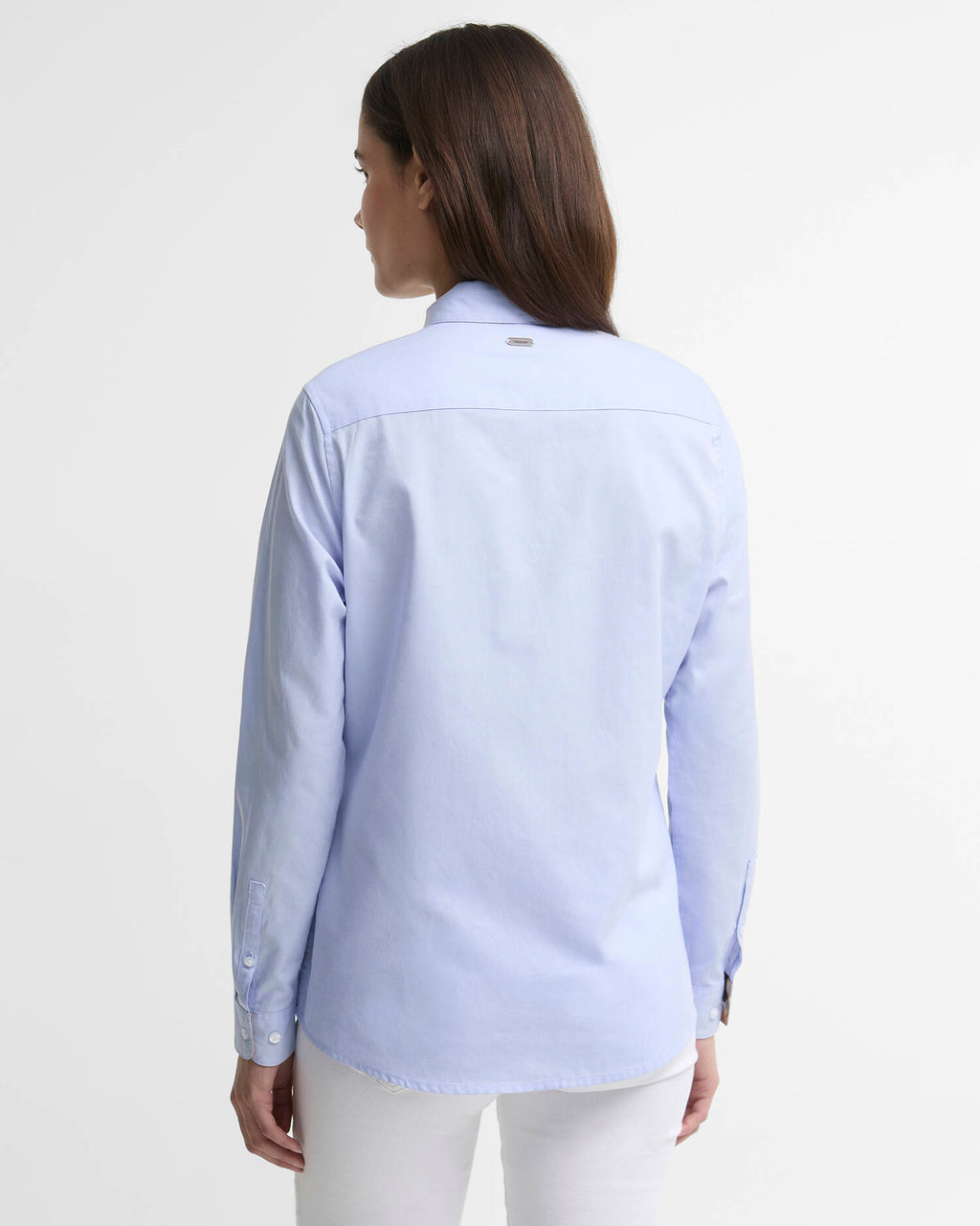 Blouses lange mouw blauw Barbour