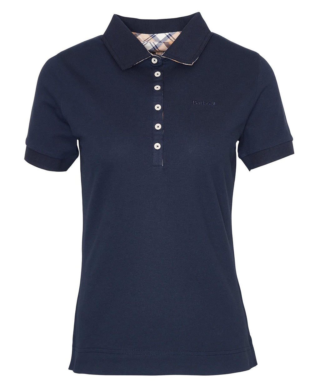 Polo's korte mouw navy Barbour