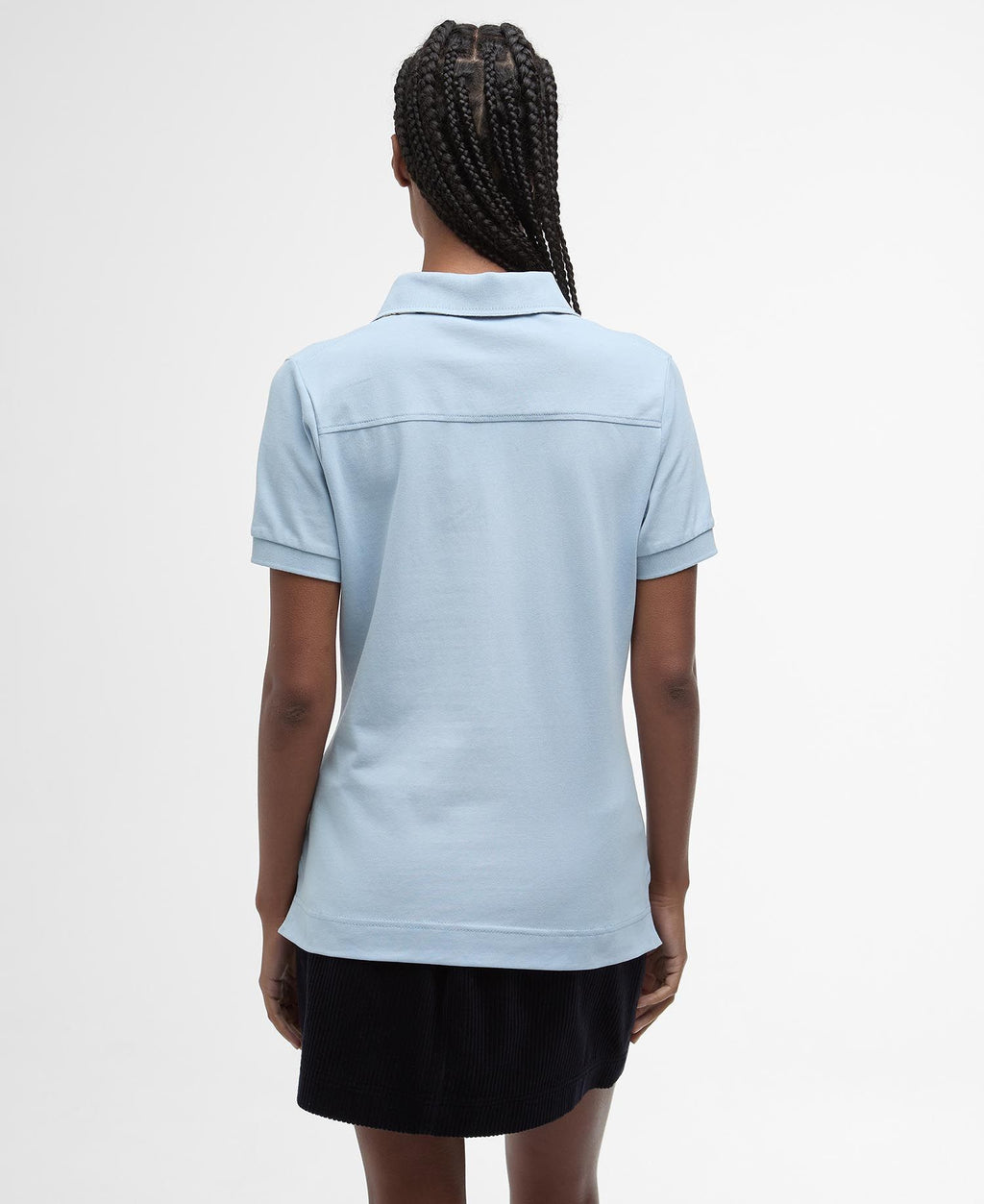 Polo's korte mouw blauw Barbour