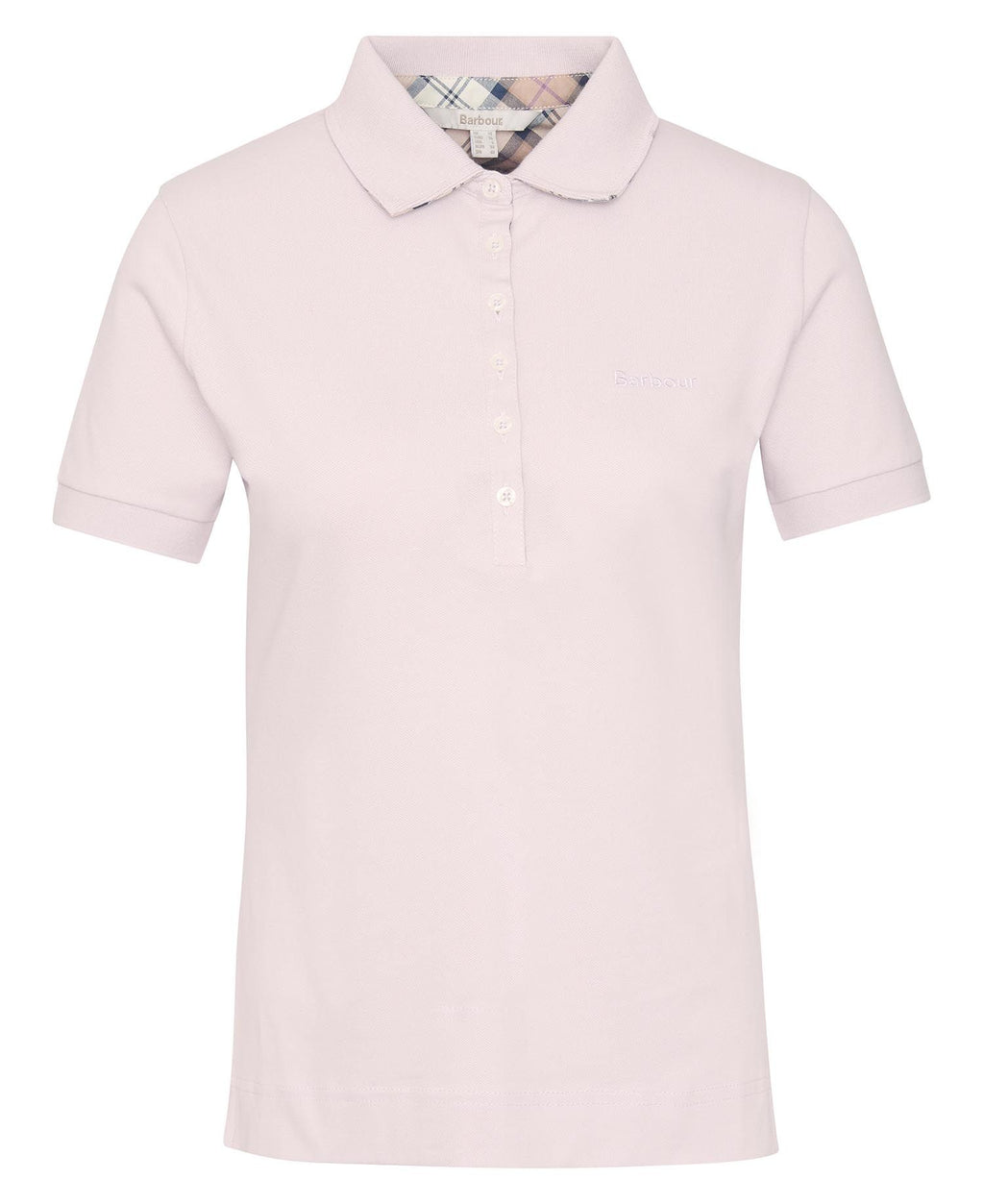 Polo's korte mouw roze Barbour