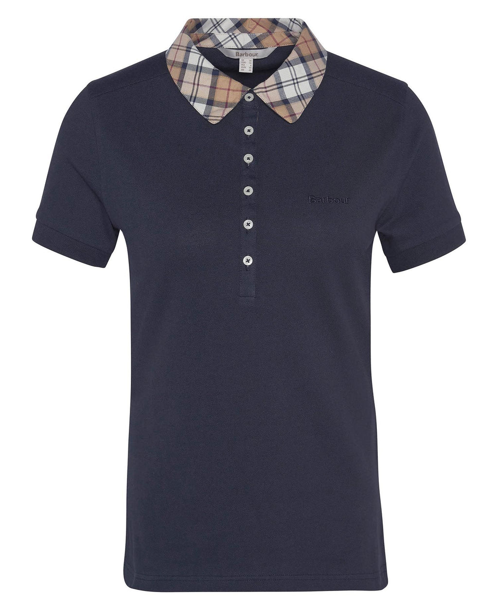 T-shirts lange mouw navy Barbour