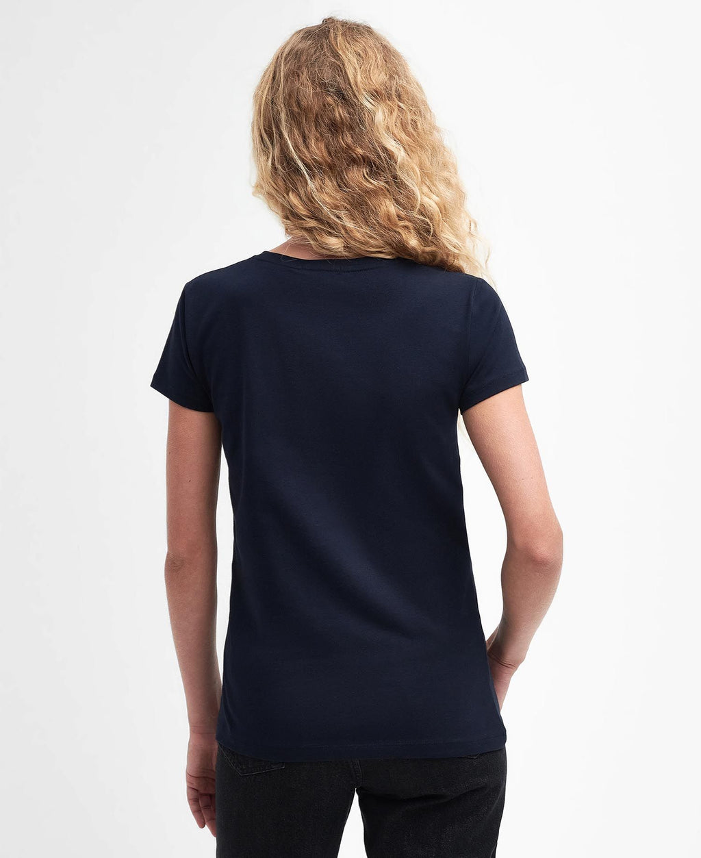 T-shirts korte mouw navy Barbour