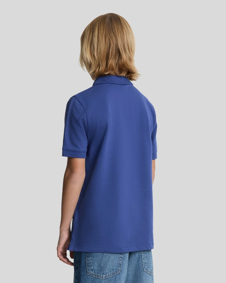 Polo's korte mouw blauw Lyle & Scott