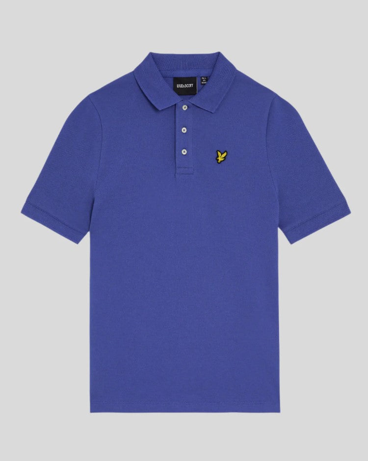 Polo's korte mouw blauw Lyle & Scott